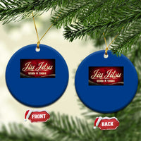 Funny Brazilian Jiu Jitsu Ceramic Ornament BJJ Tactical Hugging Choke Jiujitsu Martial Arts - Wonder Print Shop