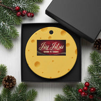 Funny Brazilian Jiu Jitsu Ceramic Ornament BJJ Tactical Hugging Choke Jiujitsu Martial Arts - Wonder Print Shop