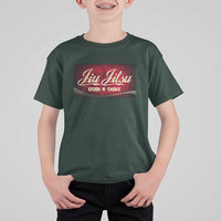Funny Brazilian Jiu Jitsu T Shirt For Kid BJJ Tactical Hugging Choke Jiujitsu Martial Arts - Wonder Print Shop