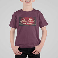 Funny Brazilian Jiu Jitsu T Shirt For Kid BJJ Tactical Hugging Choke Jiujitsu Martial Arts - Wonder Print Shop