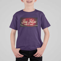 Funny Brazilian Jiu Jitsu T Shirt For Kid BJJ Tactical Hugging Choke Jiujitsu Martial Arts - Wonder Print Shop
