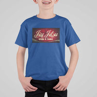 Funny Brazilian Jiu Jitsu T Shirt For Kid BJJ Tactical Hugging Choke Jiujitsu Martial Arts - Wonder Print Shop