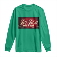 Funny Brazilian Jiu Jitsu Long Sleeve Shirt BJJ Tactical Hugging Choke Jiujitsu Martial Arts - Wonder Print Shop