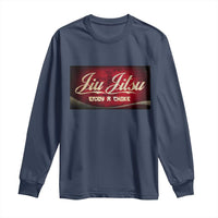 Funny Brazilian Jiu Jitsu Long Sleeve Shirt BJJ Tactical Hugging Choke Jiujitsu Martial Arts - Wonder Print Shop