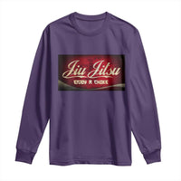 Funny Brazilian Jiu Jitsu Long Sleeve Shirt BJJ Tactical Hugging Choke Jiujitsu Martial Arts - Wonder Print Shop