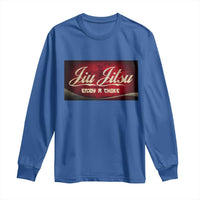 Funny Brazilian Jiu Jitsu Long Sleeve Shirt BJJ Tactical Hugging Choke Jiujitsu Martial Arts - Wonder Print Shop