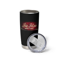 Funny Brazilian Jiu Jitsu Tumbler Cup BJJ Tactical Hugging Choke Jiujitsu Martial Arts - Wonder Print Shop