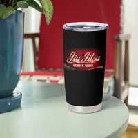 Funny Brazilian Jiu Jitsu Tumbler Cup BJJ Tactical Hugging Choke Jiujitsu Martial Arts - Wonder Print Shop