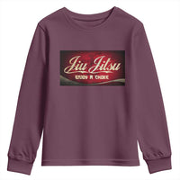 Funny Brazilian Jiu Jitsu Youth Sweatshirt BJJ Tactical Hugging Choke Jiujitsu Martial Arts - Wonder Print Shop