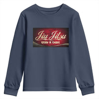 Funny Brazilian Jiu Jitsu Youth Sweatshirt BJJ Tactical Hugging Choke Jiujitsu Martial Arts - Wonder Print Shop