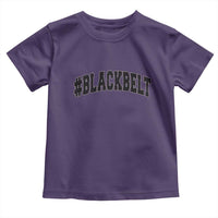 Martial Arts Karate Black Belt Toddler T Shirt Retro Varsity Vintage - Wonder Print Shop