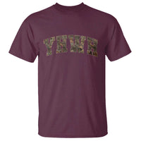 Camo YHWH T Shirt Christianity Jesus Preppy Christian Faith Bible Verse - Wonder Print Shop