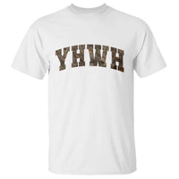 Camo YHWH T Shirt Christianity Jesus Preppy Christian Faith Bible Verse - Wonder Print Shop