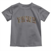 Camo YHWH Toddler T Shirt Christianity Jesus Preppy Christian Faith Bible Verse - Wonder Print Shop