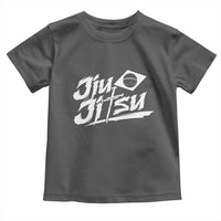 Brazilian Jiu Jitsu Toddler T Shirt Christian Cross BJJ Fighter Training Tee for Martial Arts Lovers - Wonder Print Shop