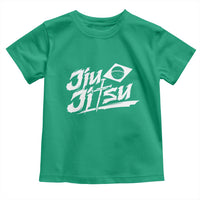 Brazilian Jiu Jitsu Toddler T Shirt Christian Cross BJJ Fighter Training Tee for Martial Arts Lovers - Wonder Print Shop