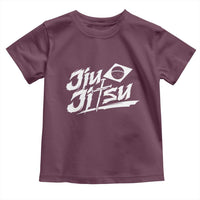 Brazilian Jiu Jitsu Toddler T Shirt Christian Cross BJJ Fighter Training Tee for Martial Arts Lovers - Wonder Print Shop