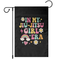In My Jiu Jitsu Girl Era Garden Flag Retro Groovy BJJ Girls - Wonder Print Shop