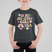 In My Jiu Jitsu Girl Era T Shirt For Kid Retro Groovy BJJ Girls - Wonder Print Shop