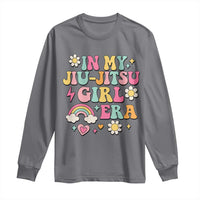 In My Jiu Jitsu Girl Era Long Sleeve Shirt Retro Groovy BJJ Girls - Wonder Print Shop