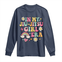 In My Jiu Jitsu Girl Era Long Sleeve Shirt Retro Groovy BJJ Girls - Wonder Print Shop