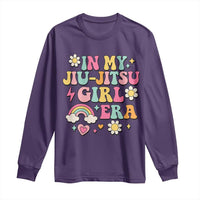 In My Jiu Jitsu Girl Era Long Sleeve Shirt Retro Groovy BJJ Girls - Wonder Print Shop