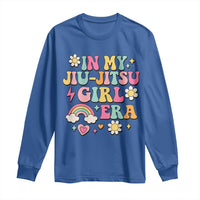 In My Jiu Jitsu Girl Era Long Sleeve Shirt Retro Groovy BJJ Girls - Wonder Print Shop