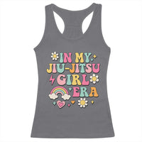 In My Jiu Jitsu Girl Era Racerback Tank Top Retro Groovy BJJ Girls - Wonder Print Shop