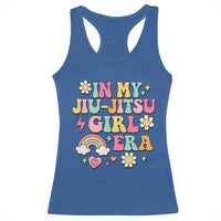 In My Jiu Jitsu Girl Era Racerback Tank Top Retro Groovy BJJ Girls - Wonder Print Shop