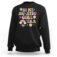 In My Jiu Jitsu Girl Era Sweatshirt Retro Groovy BJJ Girls - Wonder Print Shop