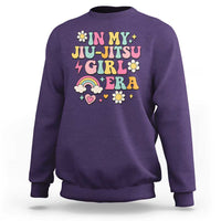 In My Jiu Jitsu Girl Era Sweatshirt Retro Groovy BJJ Girls - Wonder Print Shop
