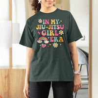 In My Jiu Jitsu Girl Era T Shirt For Women Retro Groovy BJJ Girls - Wonder Print Shop