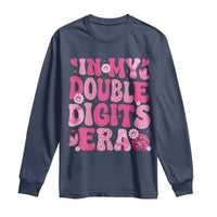 10 Years Old Birthday Girl Long Sleeve Shirt In My Double Digits Era - Wonder Print Shop