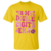 10 Years Old Birthday Girl T Shirt In My Double Digits Era - Wonder Print Shop