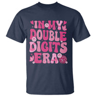 10 Years Old Birthday Girl T Shirt In My Double Digits Era - Wonder Print Shop