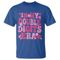 10 Years Old Birthday Girl T Shirt In My Double Digits Era - Wonder Print Shop