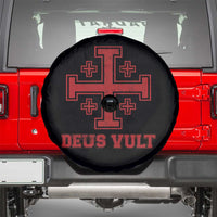 Catholic Knight Templar Crusader Cross Spare Tire Cover - Wonder Print Shop