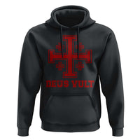 Catholic Knight Templar Crusader Cross Hoodie - Wonder Print Shop