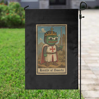 Funny Knight Meme Garden Flag Vintage Pepe Frog Templar Crusader Fren Soldier - Wonder Print Shop