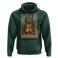Funny Knight Meme Hoodie Vintage Pepe Frog Templar Crusader Fren Soldier - Wonder Print Shop
