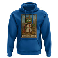 Funny Knight Meme Hoodie Vintage Pepe Frog Templar Crusader Fren Soldier - Wonder Print Shop
