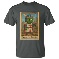 Funny Knight Meme T Shirt Vintage Pepe Frog Templar Crusader Fren Soldier - Wonder Print Shop