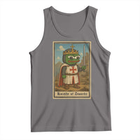 Funny Knight Meme Tank Top Vintage Pepe Frog Templar Crusader Fren Soldier - Wonder Print Shop