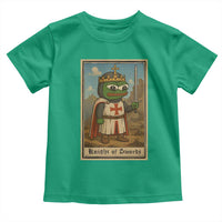 Funny Knight Meme Toddler T Shirt Vintage Pepe Frog Templar Crusader Fren Soldier - Wonder Print Shop