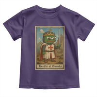 Funny Knight Meme Toddler T Shirt Vintage Pepe Frog Templar Crusader Fren Soldier - Wonder Print Shop