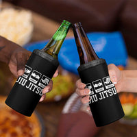Funny BJJ 4 in 1 Can Cooler Tumbler Toque Soco Rola Brazilian Jiu Jitsu - Wonder Print Shop