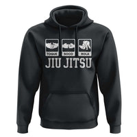 Funny BJJ Hoodie Toque Soco Rola Brazilian Jiu Jitsu - Wonder Print Shop
