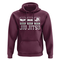 Funny BJJ Hoodie Toque Soco Rola Brazilian Jiu Jitsu - Wonder Print Shop