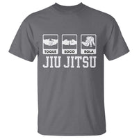 Funny BJJ T Shirt Toque Soco Rola Brazilian Jiu Jitsu - Wonder Print Shop