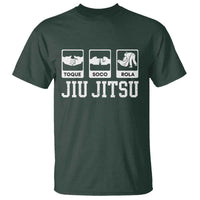 Funny BJJ T Shirt Toque Soco Rola Brazilian Jiu Jitsu - Wonder Print Shop